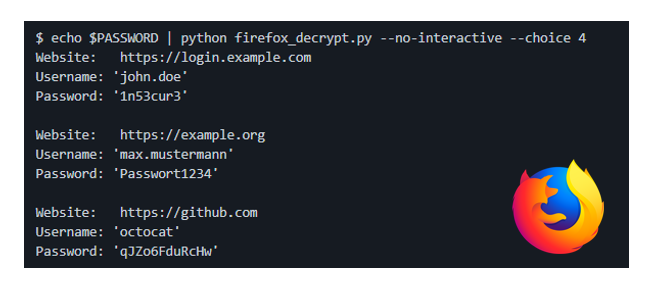 如何使用 Python 破解火狐密码？